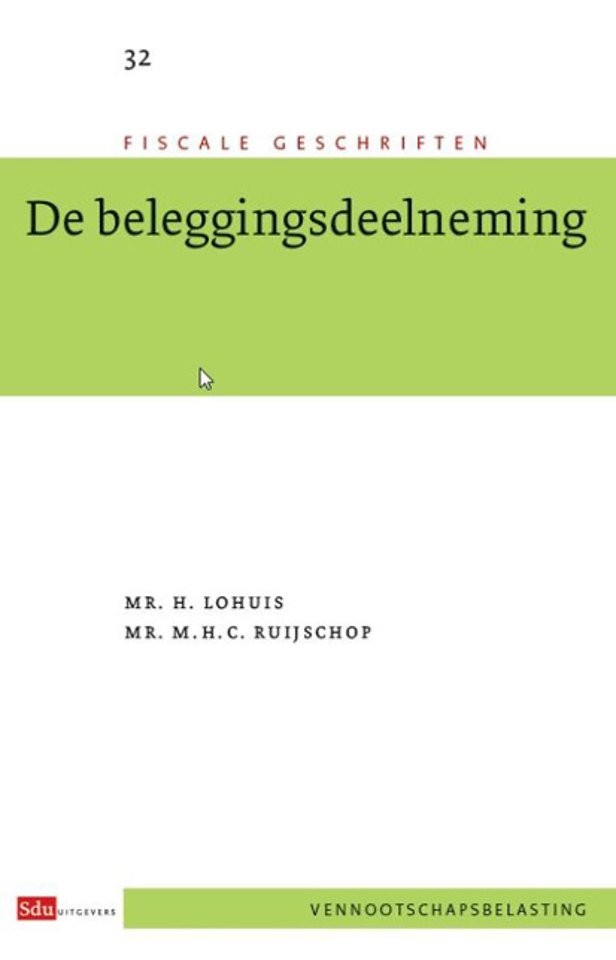 De beleggingsdeelneming De beleggingsdeelneming