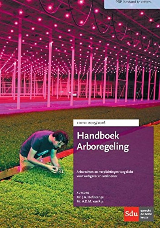 Handboek Arboregeling 2015-2016