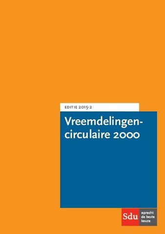 Vreemdelingencirculaire 2000 - Editie 2015-2