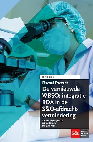 De vernieuwde WBSO Editie 2016