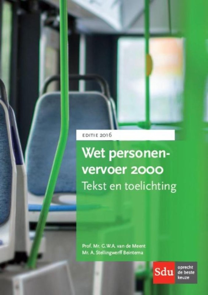 Tekst en toelichting Wet personenvervoer 2000 - editie 2016