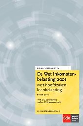 De Wet Inkomstenbelasting 2001 - Editie 2016