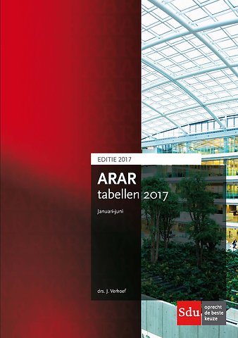 ARAR tabellen januari-juni 2017
