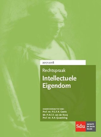 Rechtspraak Intellectuele Eigendom 2017-2018