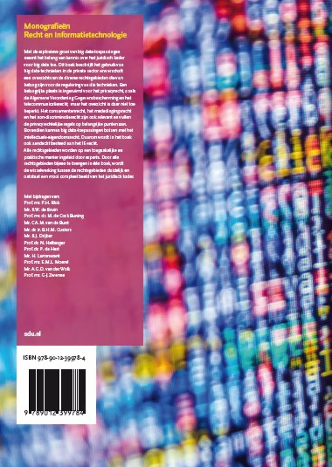 Big data en het recht