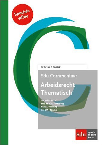 Sdu Commentaar Arbeidsrecht Thematisch - Speciale Editie