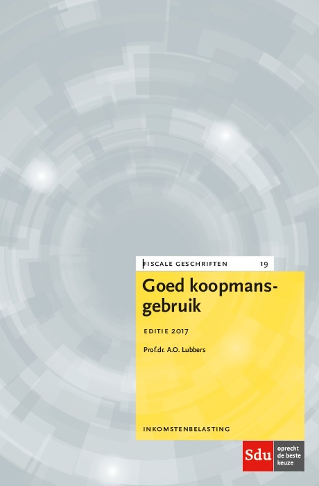 Goed koopmansgebruik 2017 Goed koopmansgebruik 2017