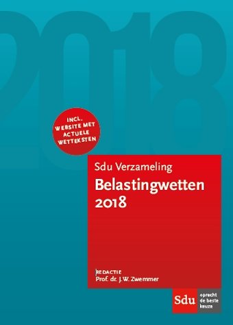 Sdu Verzameling Belastingwetten 2018