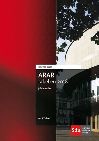 ARAR tabellen juli-december 2018
