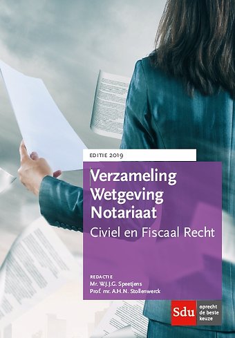 Verzameling Wetgeving Notariaat 2019