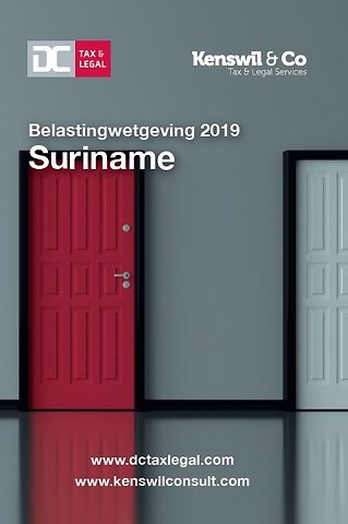 Belastingwetgeving 2019 Suriname