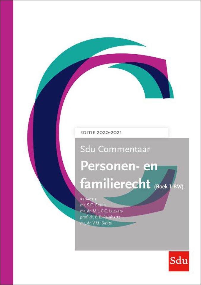 Sdu Commentaar Personen- en Familierecht (Boek 1 BW) - Editie 2020-2021