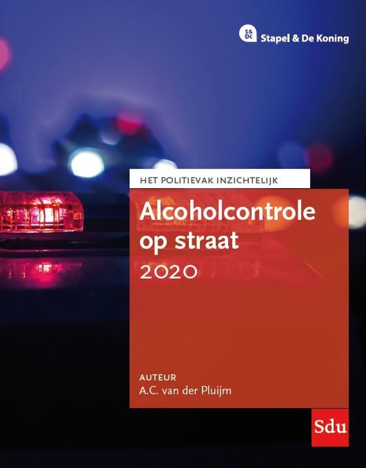 Alcoholcontrole op straat 2020