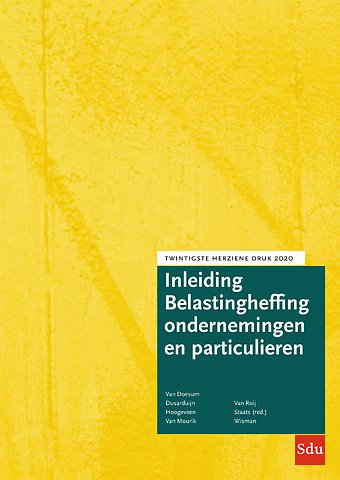 Inleiding Belastingheffing ondernemingen en particulieren 2020