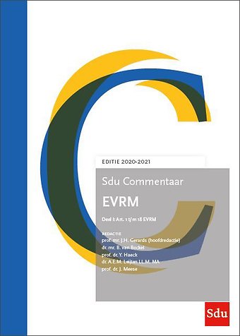 Sdu Commentaar EVRM 2020-2021
