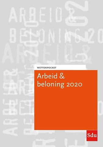 Wettenpocket Arbeid & beloning 2020