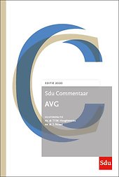 Sdu Commentaar AVG - Editie 2020