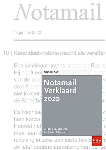Notamail Verklaard 2020