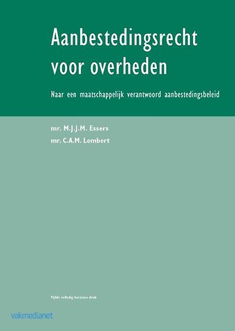 Aanbestedingsrecht voor overheden
