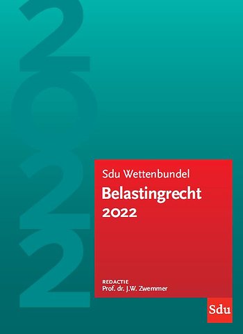 Sdu Wettenbundel Belastingrecht 2022