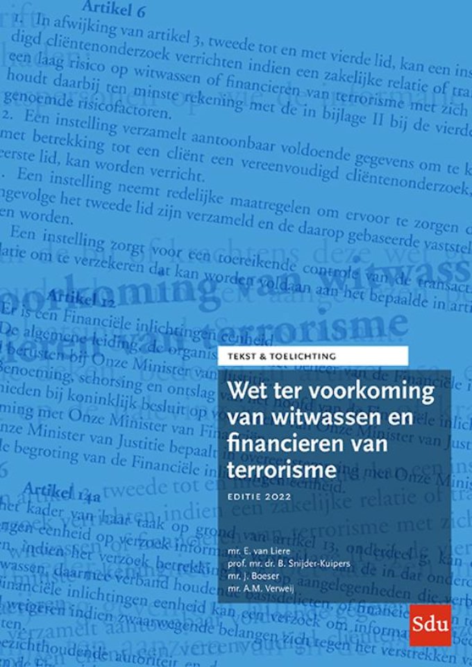 Wet ter voorkoming van witwassen en financieren van terrorisme. Editie 2022
