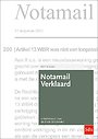 Notamail Verklaard 2022 Notamail Verklaard 2022