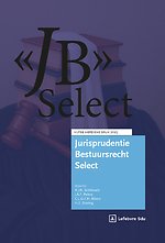 Jurisprudentie Bestuursrecht (JB) Select - Editie 2025
