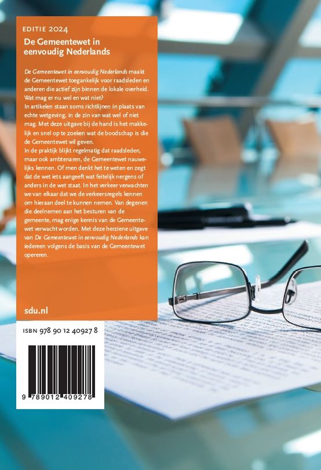 De Gemeentewet in eenvoudig Nederlands - Editie 2024