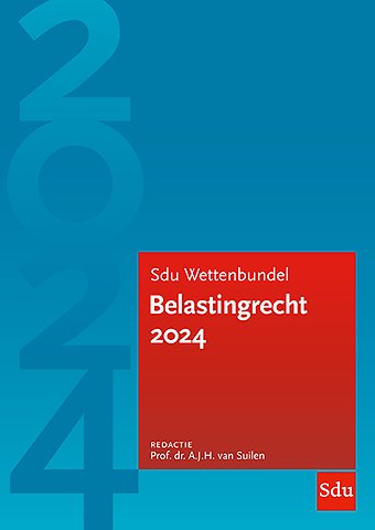 Sdu Wettenbundel Belastingrecht 2024