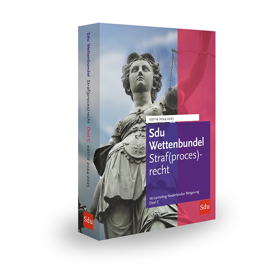 Sdu Wettenbundel Straf(proces)recht 2024-2025