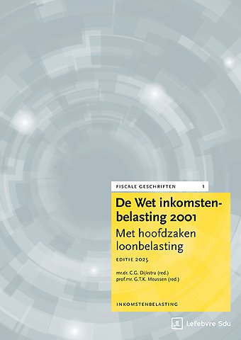 De Wet inkomstenbelasting 2001 Editie 2025