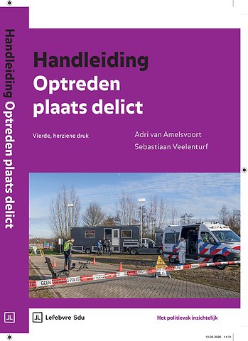Handleiding Optreden plaats delict. Editie 2026