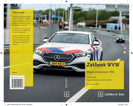Zakboek WVW - Wegenverkeerswet 1994 - Editie 2026