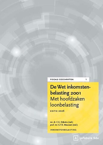 De Wet inkomstenbelasting 2001 Editie 2026