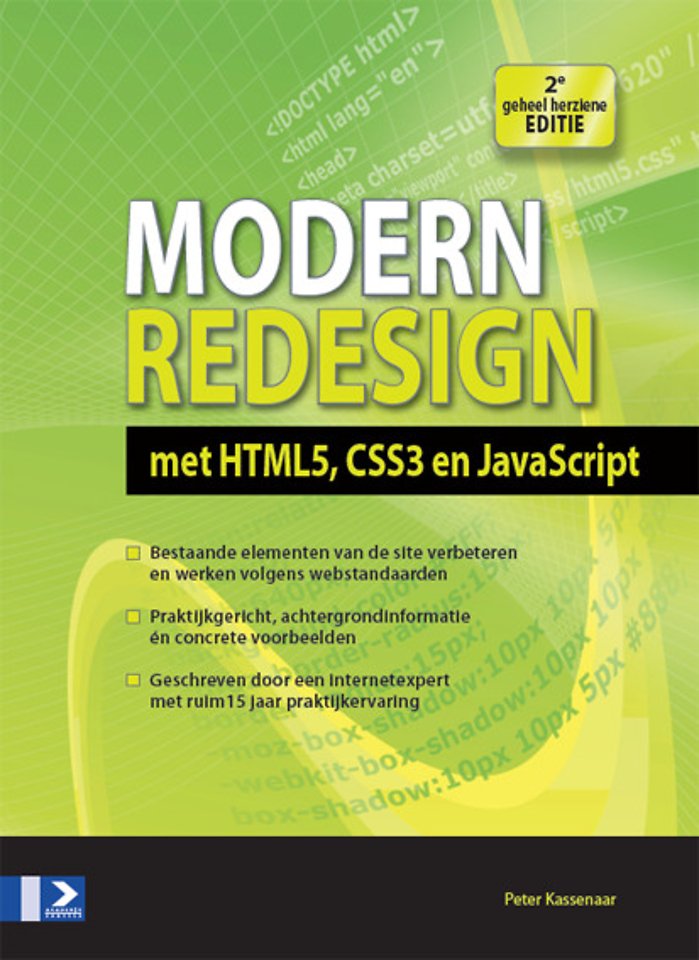 Modern redesign: Met XHTML, CSS en XML, 2e geheel herziene editie Modern redesign: Met XHTML, CSS en XML, 2e geheel herziene editie