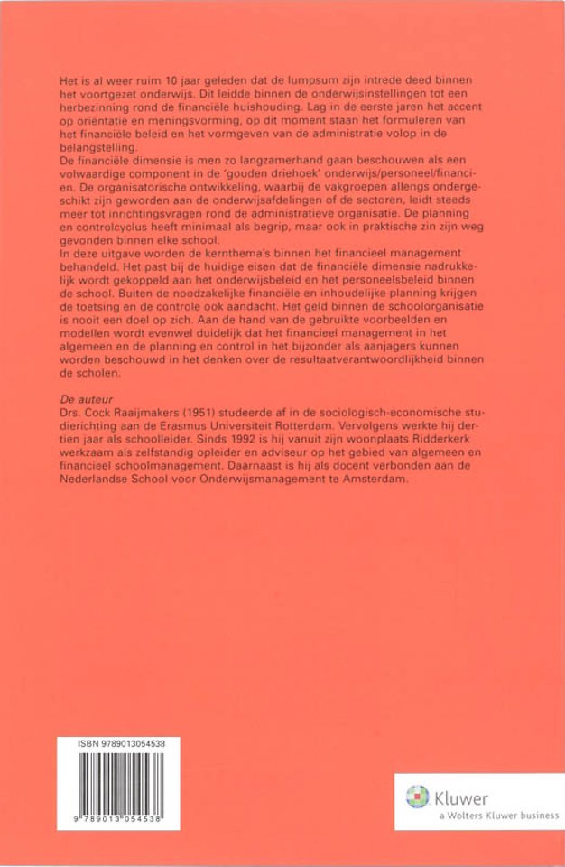 Planning en control in de schoolpraktijk