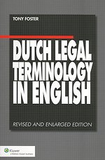 Dutch Legal Terminology in English