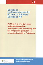 Europees ondernemingsrecht: 50 jaar na Sanders' Europese NV