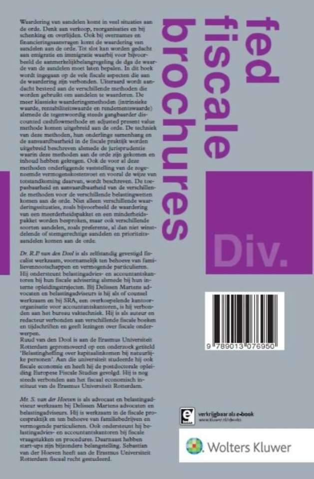 Waardering van incourante aandelen voor de belastingheffing