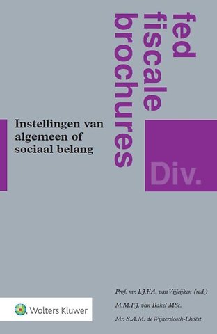 Instellingen van algemeen of sociaal belang