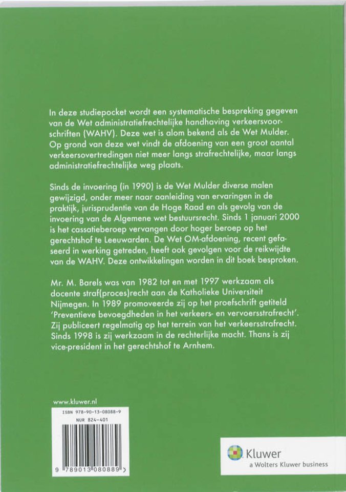 Hoofdlijnen van de Wet Mulder