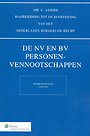De NV en BV, Personenvennootschappen - studenteneditie 2011