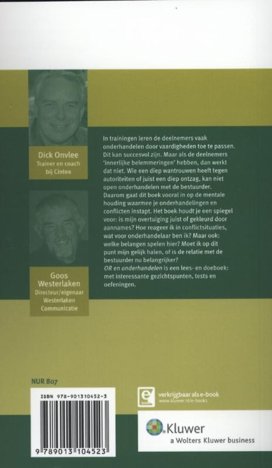 OR en onderhandelen