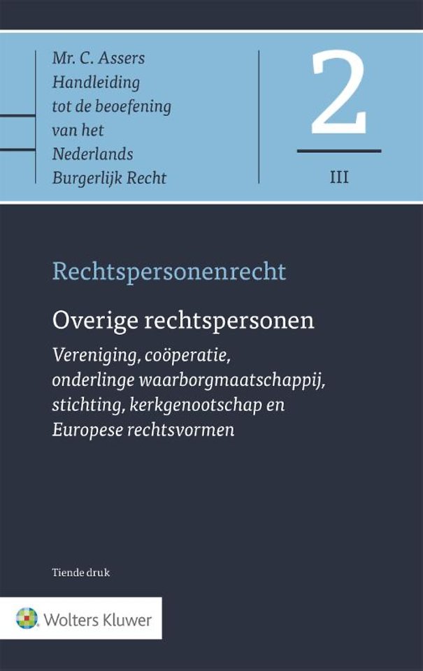 Asser 2-III Overige rechtspersonen Asser 2-III Overige rechtspersonen