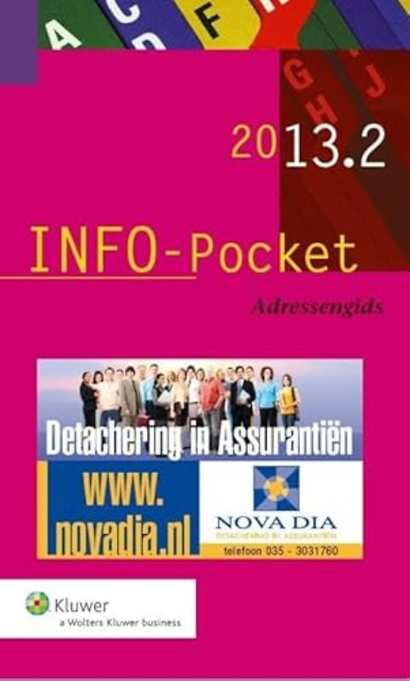 Info-pocket 2013.2 Adressengids