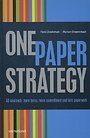 One Paper Strategy One Paper Strategy
