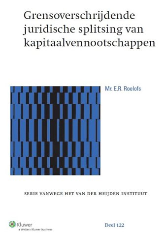 Grensoverschrijdende juridische splitsing van kapitaalvennootschappen