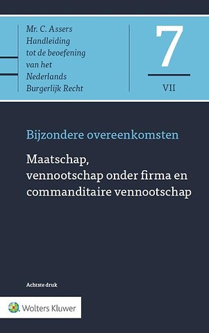 Asser 7 Vii Maatschap Vennootschap Onder Firma En