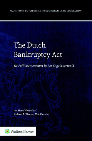 The Dutch bankruptcy act