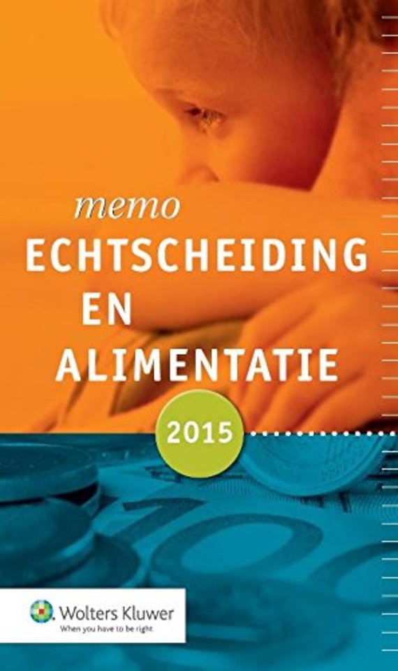 Memo echtscheiding en alimentatie 2015
